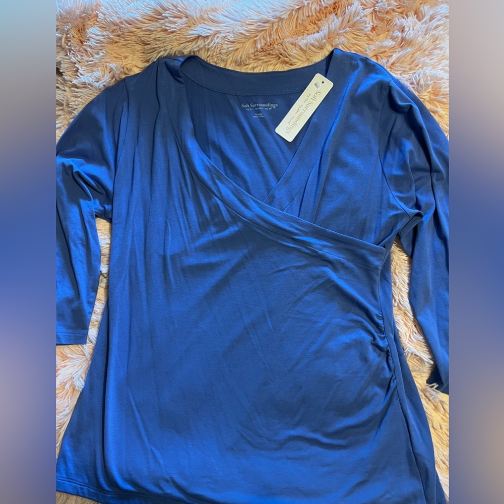 Soft Surroundings knit top NWT